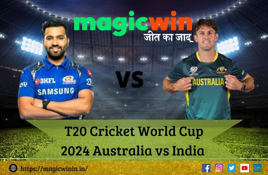 T20 Cricket World Cup 2024 Australia vs India | Magic win